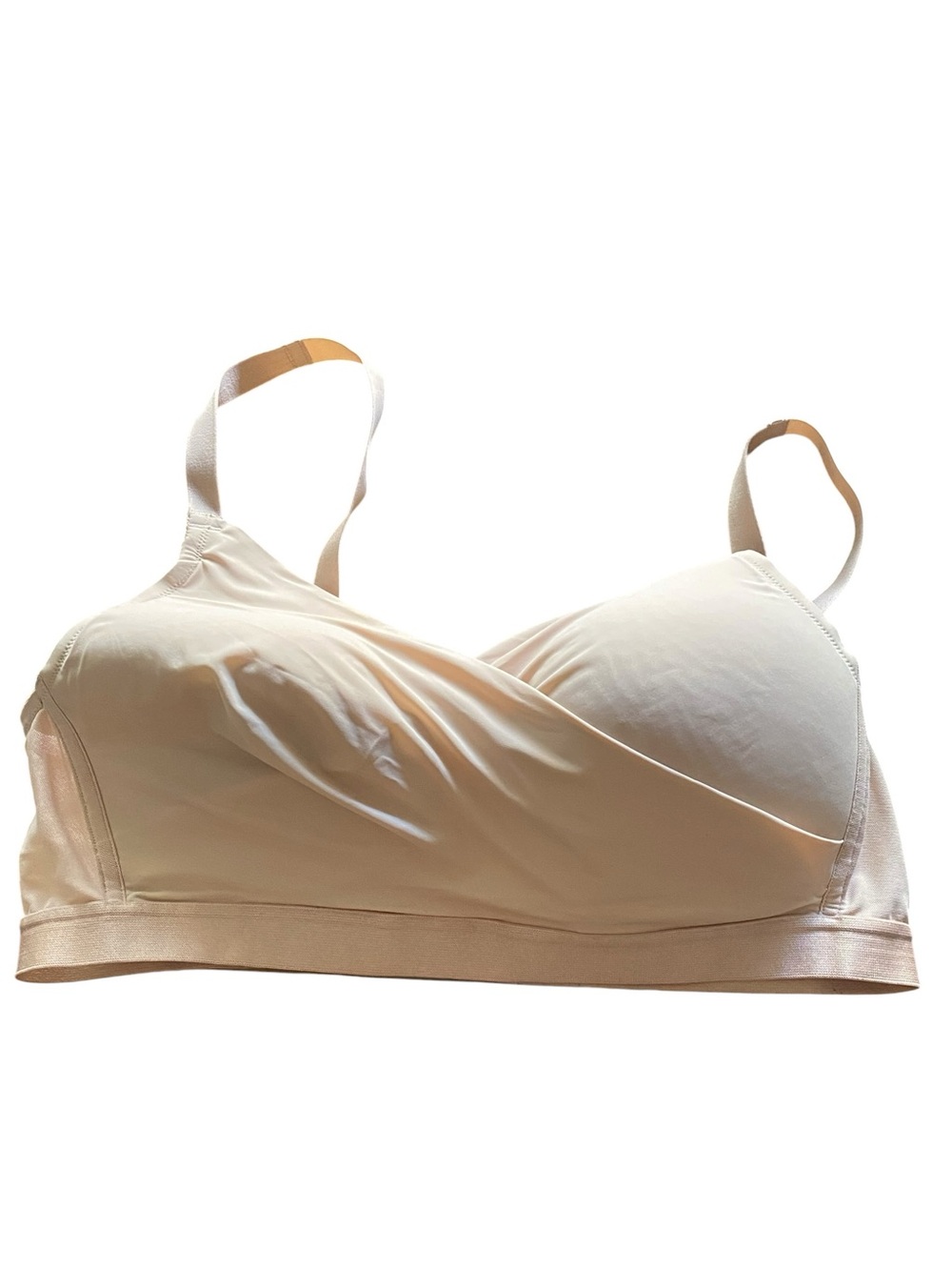 Deesse Lingerie Women's Pale Pink Wireless Seamless Bra